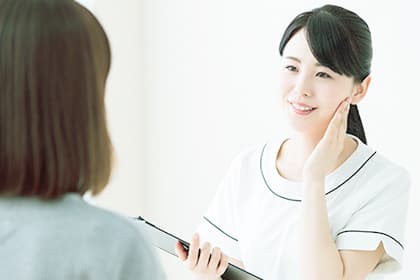 カウンセリング中