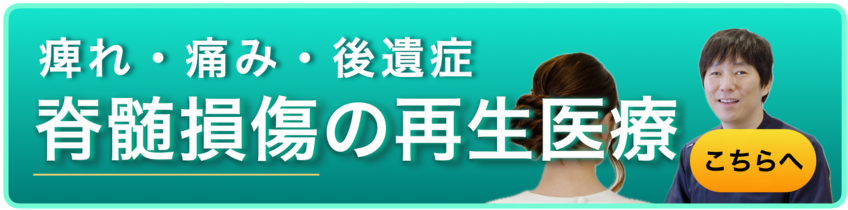 痺れ・痛み・後遺症　脊髄損傷
の再生医療