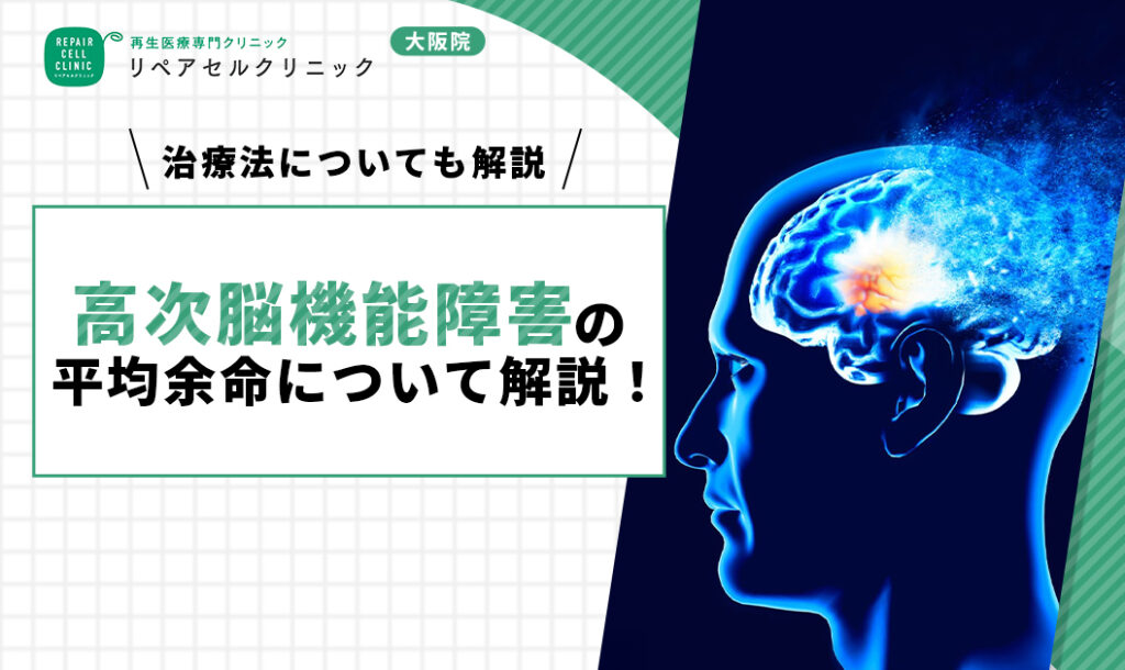 高次脳機能障害の平均余命について解説！治療法についても解説