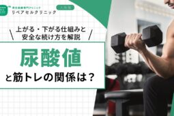 尿酸値と筋トレの関係は？上がる・下がる仕組みと安全な続け方を解説
