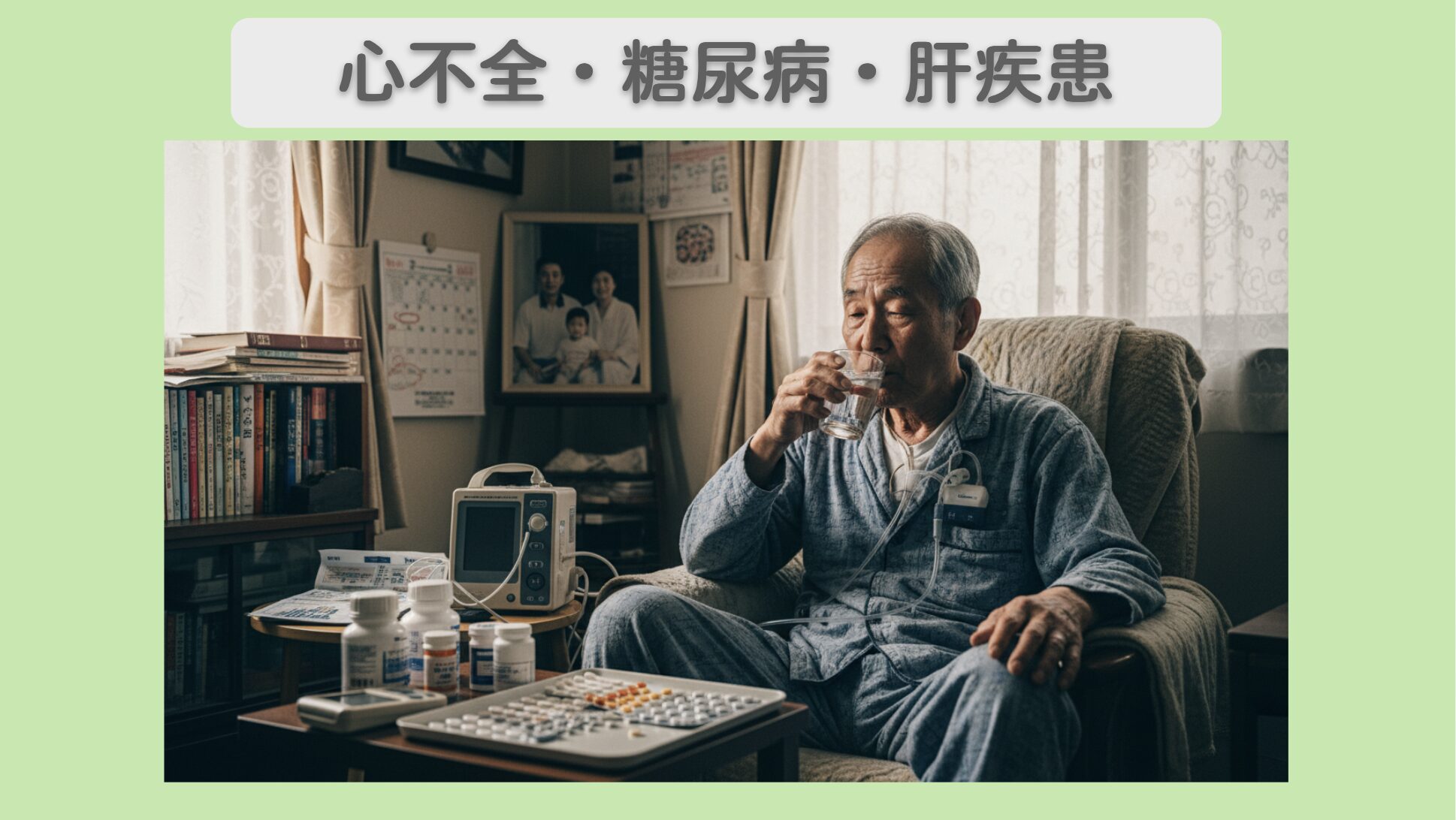 心不全・糖尿病・肝疾患