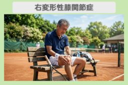 右変形性膝関節症